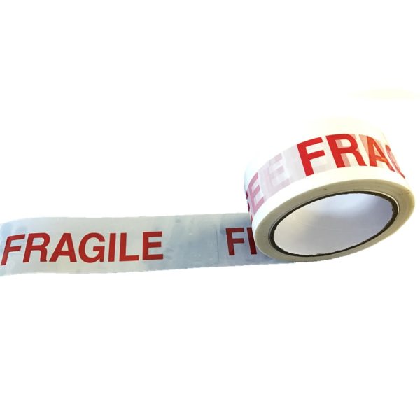 Fragile tape acrylic, taping