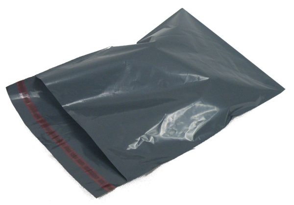 polythene mailing bags, postal bags, grey bags