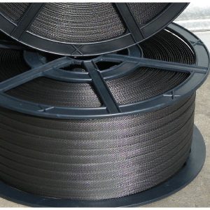 polypropylene hand strapping black 12mm