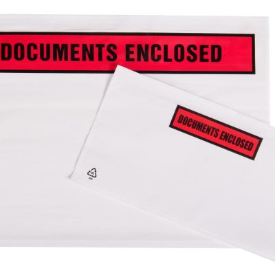 DL Printed Document Enclosed Pouches