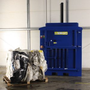medium waste baler, waste management, recycling