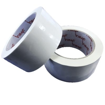 White Parcel Tape 48mm x 66m Polypropylene Acrylic