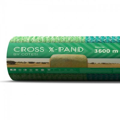 Cross X-Pand 1.23m 3600m Green Netwrap