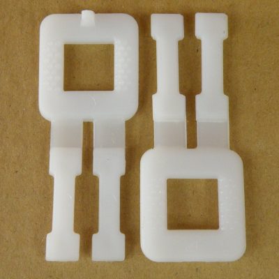 12mm White Plastic Strapping Buckles