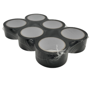 Black Parcel Tape 48mm x 66m Polypropylene Acrylic