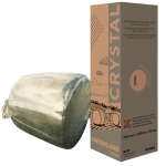 Clear silage wrap bale with box