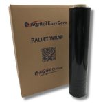 17mu 400mm x 300m Cast Flush Core Black Hand Pallet Wrap