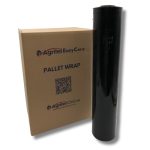 25mu 500mm x 250m Cast Flush Core Black Hand Pallet Wrap