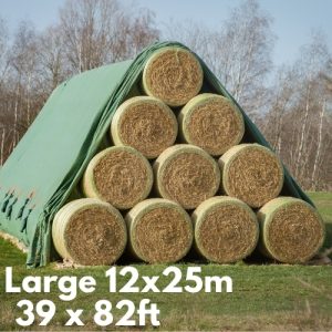 Agritel Toptex Hay and Straw Covers Square Bales - 12 x 25m