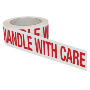 Handle With Care Printed 48mm x 66m Acrylic Polypropylene Tape